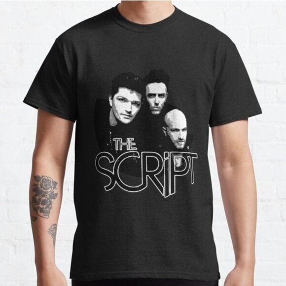 Posh M Other - The Script Band Classic Logo Retro Music Fan Unisex Graphic T-Shirt 187
